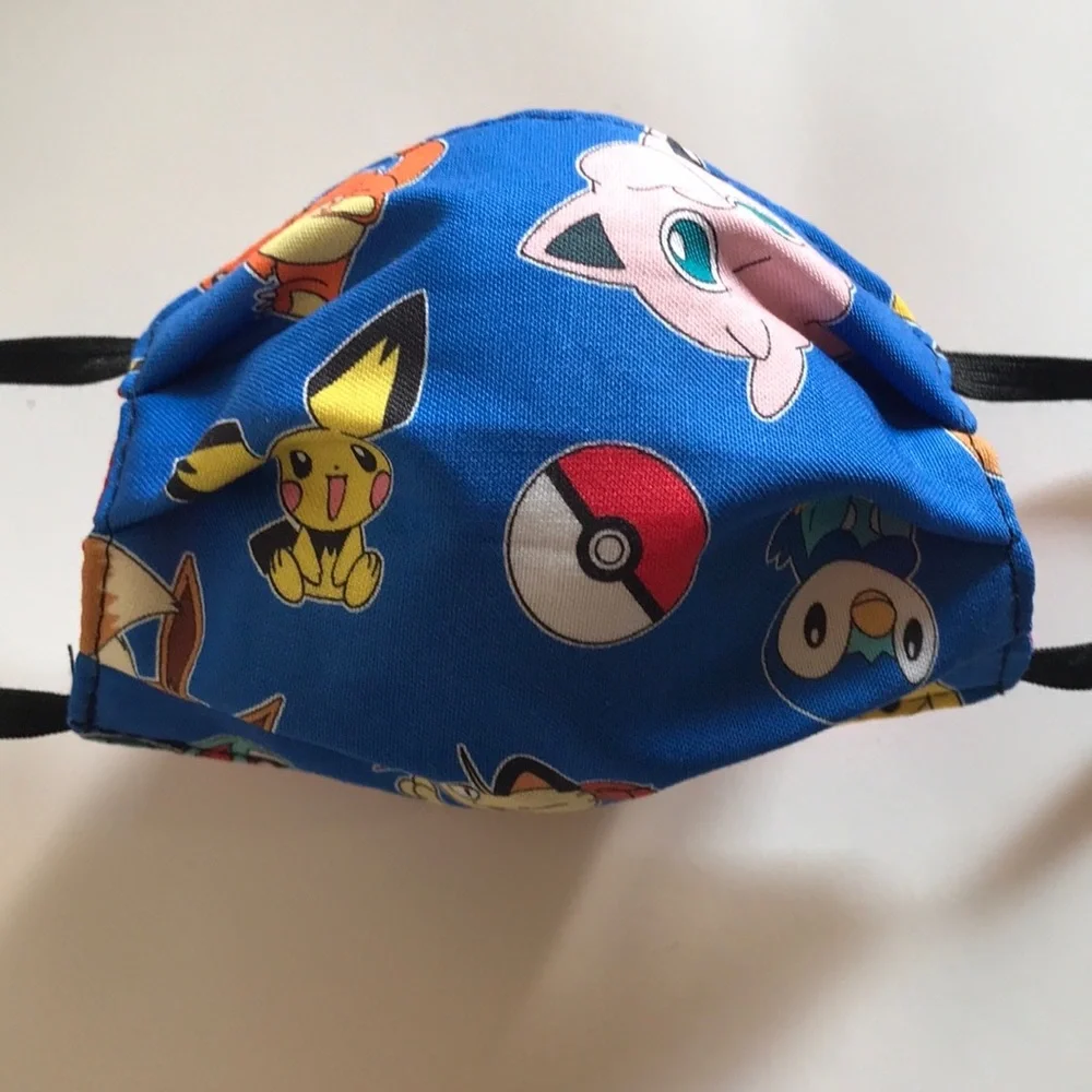 📚BACK TO SCHOOL! Pack of 3 USA BOYS Kids Masks